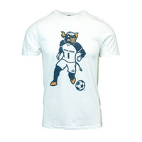 Big Blue Soccer T-Shirt White